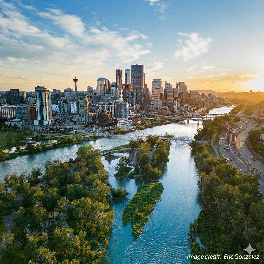 Calgary & Bow River